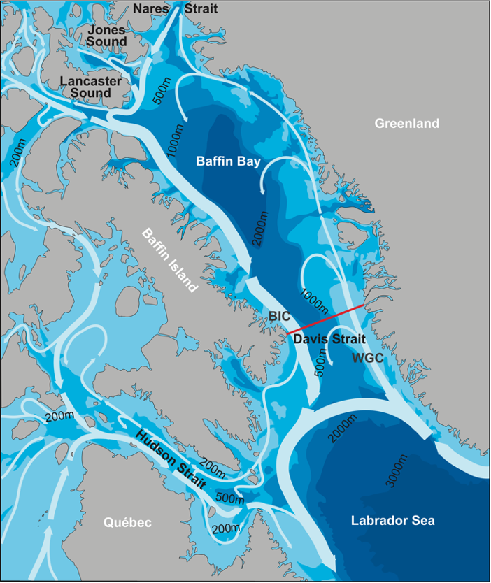 Davis Strait map